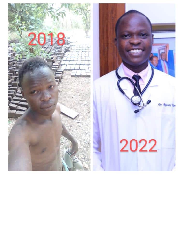 Read more about the article From Bricklayer to Medical Doctor: Meet Dr. Ronald Olum