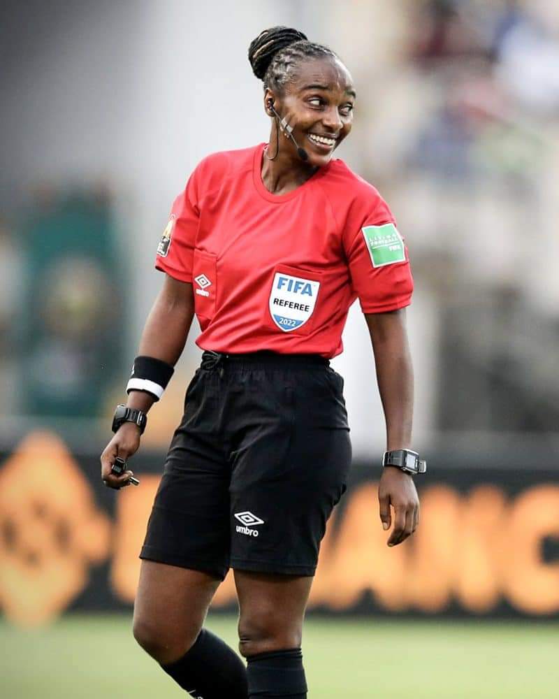 Read more about the article Meet Salima Mukansanga, The First African Woman Referee To Officiate at the Men’s FIFA World Cup